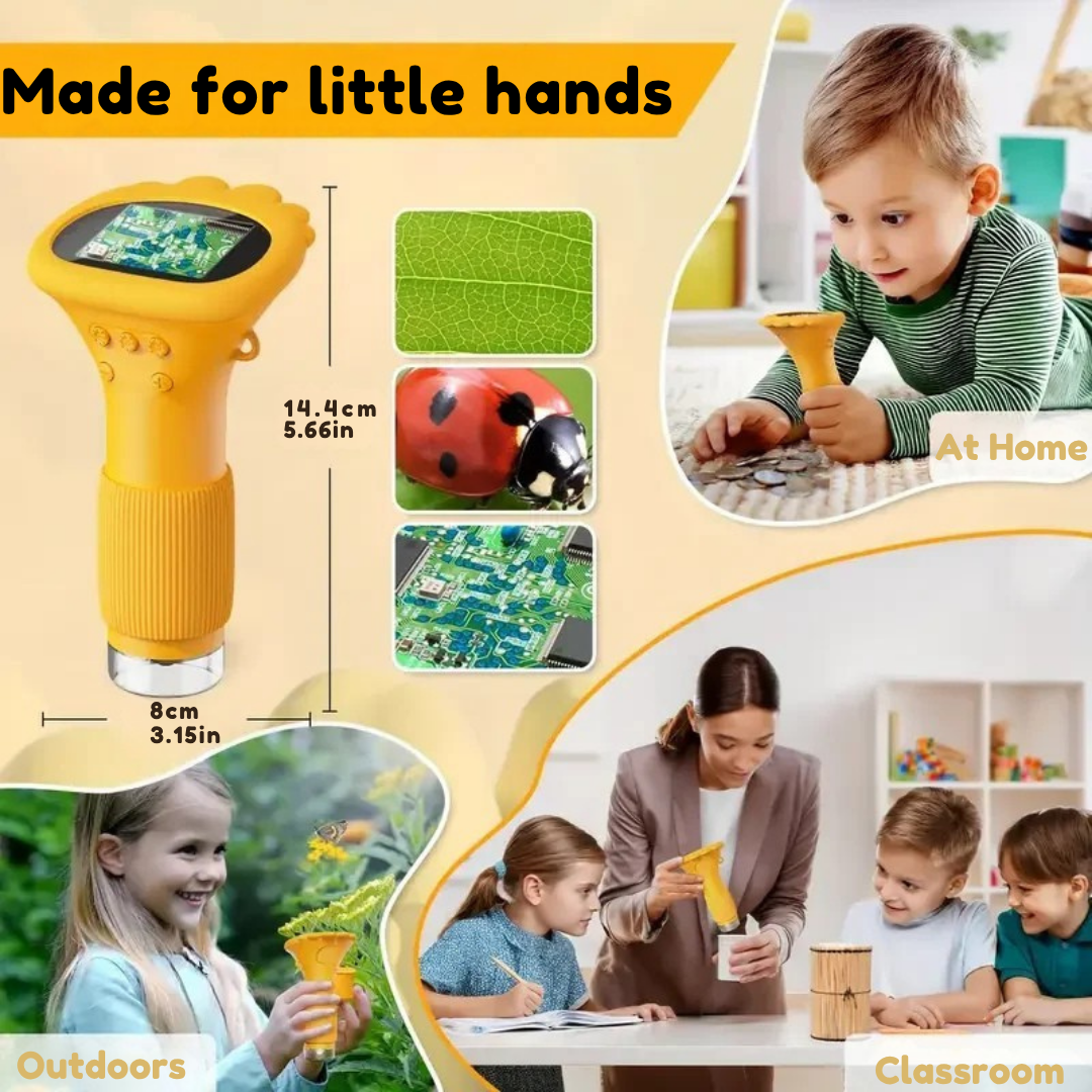 Turn Screen Time into Discovery: SproutLab Microscope