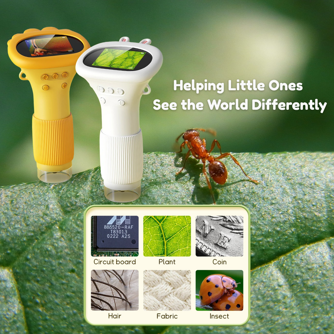 Turn Screen Time into Discovery: SproutLab Microscope